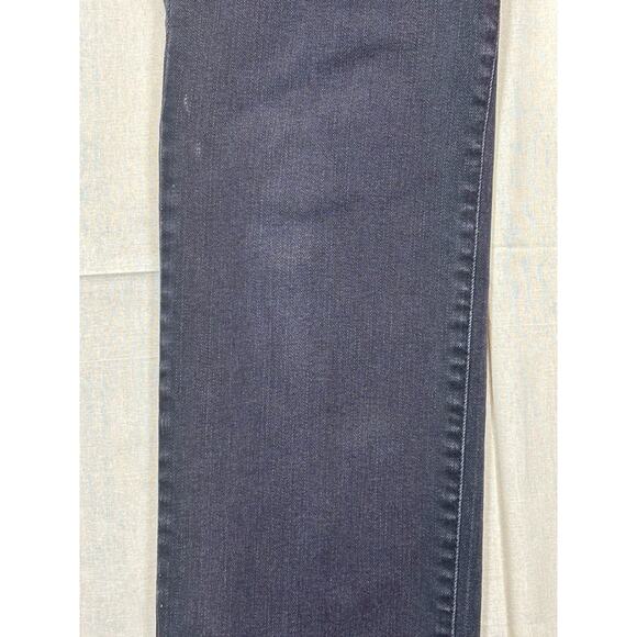 Levi’s 505 Women’s 12M Straight Leg Jeans Dark Gray Black Stretch Denim - Picture 14 of 16